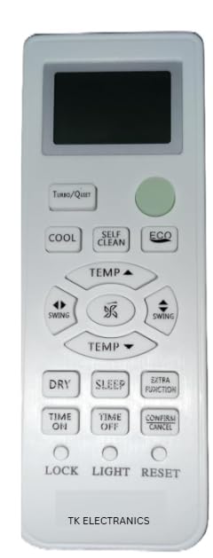 TKE Compatible for Haier Ac Remote YY-131C (TKE-002)-image-43