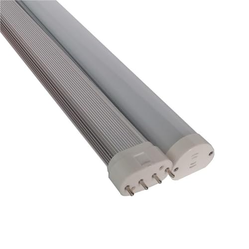 EMFYL lampadine 10 pz/Lotto LED 2G11 Lampada 22 W 120led-2835SMD AC100-277V Trasparente Bianco Latte Copertura della Banda 2G11 LED (Colore : Natural White, Dimensione : Milky)