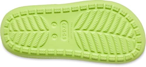 Crocs Classic Cutie Platform Clogs, Limeade, 11 US Unisex Little Kid | Image 2