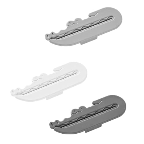 �`���[�u�i��� 3Pcs �i��₷�� �g�����͊ȒP �N���R�_�C���^ �������� �i�� �`���[�u�X�N�C�[�U�[ ���������^��痿�^�y���L�^�}�X�^�[�h�i���E���E�O���[�j