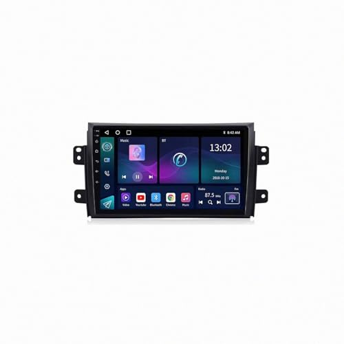 Radio coche Bluetooth con pantalla táctil Carplay para Fiat Sedici y Suzuki