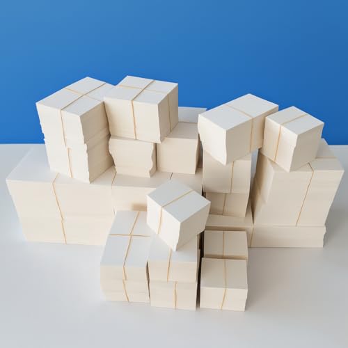 5x8 cm Boş Kartvizit, Not Kartı ve Kelime Kartı, 300 g Amerikan Bristol Kağıt, 250 Adet, Beyaz