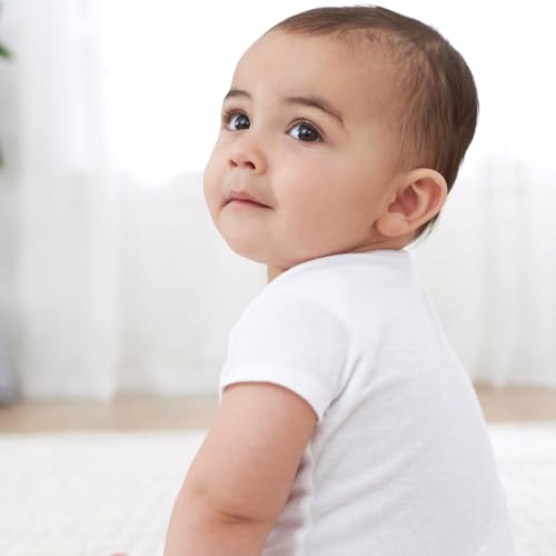 Image of Gerber unisex baby 8-pack Short Sleeve Onesies Bodysuits and Toddler T Shirt Set