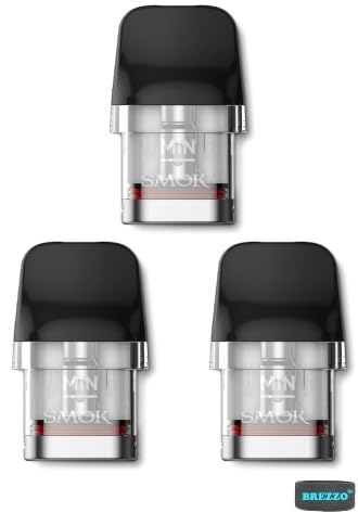 Novo M pods 0.8 ohm Mesh pods (3 Pcs) Compatible with Smok Novo GT and Smok Novo GT Box kit - Nicotine Free