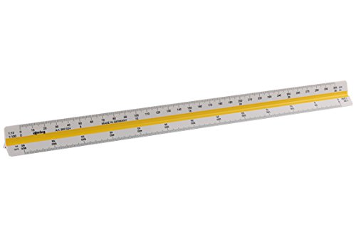 Image of Rotring Triangular Reduction Scale T4 for Technical Drwing & Interior, Architectural and Engineering -S0220641