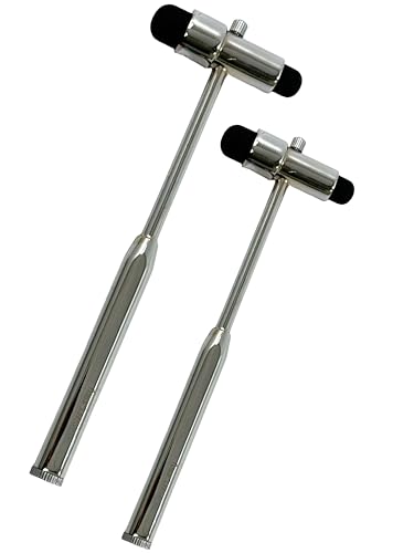 Set of 2 Diagnostics Reflex Buck Hammer, Reflex Screening Examination - Germnan Stainless Steel Instruments
