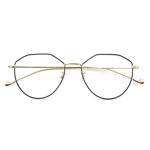 Cyxus Gafas Anti-luz Azul - Marco de Metal Gafas para Ordenador, Anti Tensión de Ojos, Lentes …