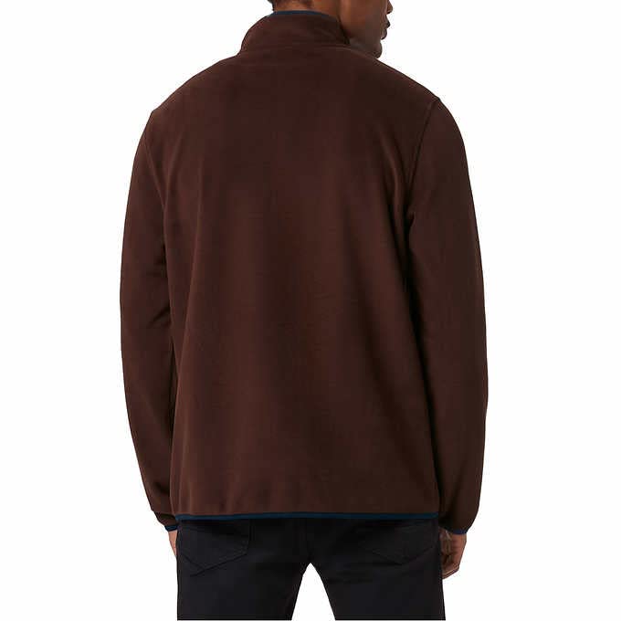 32 Degrees Men’s Quarter Snap Pullover (XL, Red)3