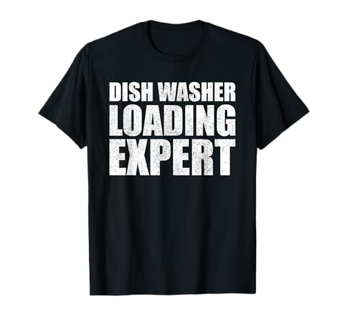 Dishwasher Funny Joke Couple Kitchen Husband Wife T-Shirt
