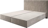 Dimensions: L180 x P200 x H112 cm | Matériel: Tissu microfibre | Couleur: Beige | Poids en kg: 110