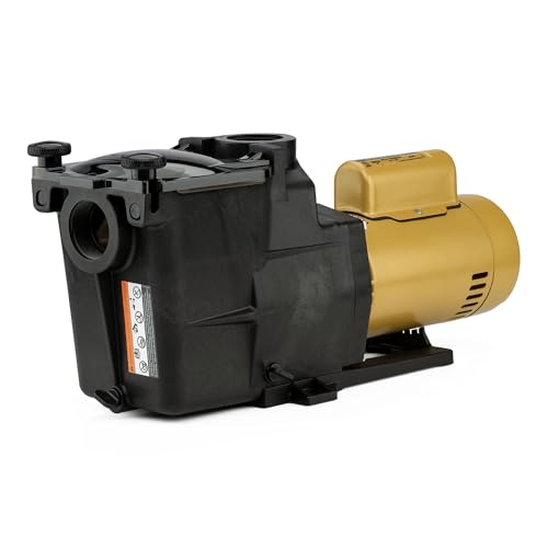 Hayward Super Pump High Efficiency 0.75 Total HP Medium Head Inground Pool Pump with Swing Away Hand...