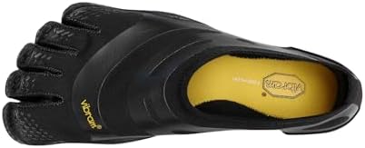 Vibram Tênis masculino FiveFingers El-x Fitness, Preto, 8-8.5