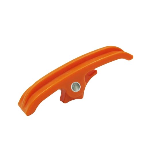 Deslizador de cadena para evitar salidas de transmisión en Husqvarna y KT-M protector naranja de zapata
