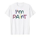 I Heart Love To Finger Paint I'm Paint Cute Couple Valentine T-Shirt