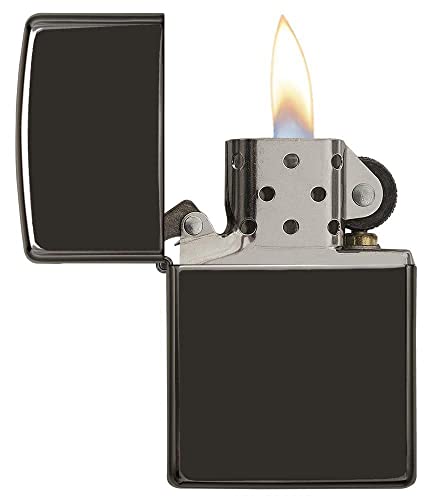 Zippo Encendedor Personalizado High Polish Black miniatura 4