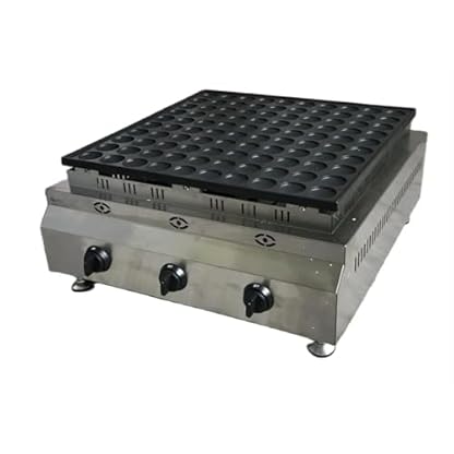 Mini Pancake Machine 100 Löcher Gas Oder Elektrischer 220V Poffertjes Grill Niederländischer Waffel Maker,Gas Type – Bild 3