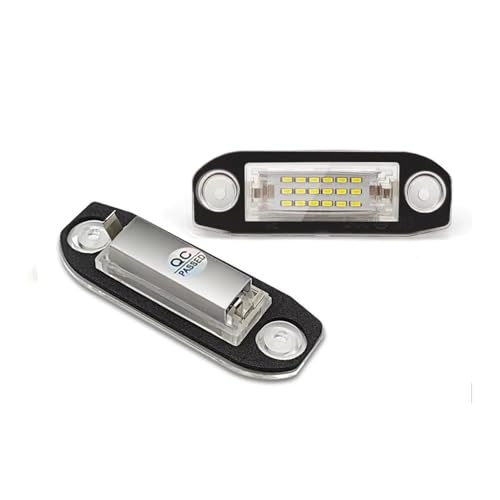 Luces para matrícula LED Volvo S40 XC70 lámpara etiqueta blanca