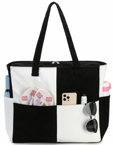 Bolsa de mano extra grande impermeable para mujer en escapadas y piscina