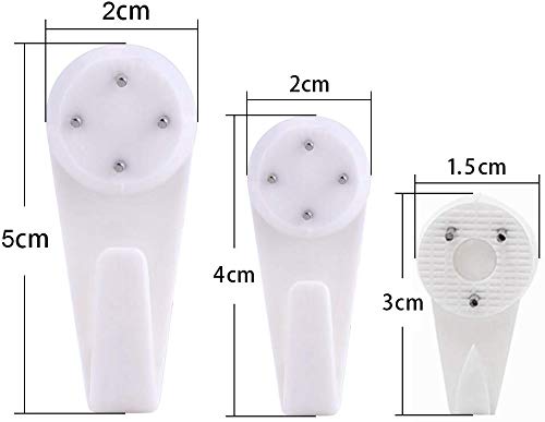 Lot De 32 Crochets De Fixation Pour Cadre Photo De Mariage, Mur Dur, Cloison Sèche, Art, Peinture à L'huile