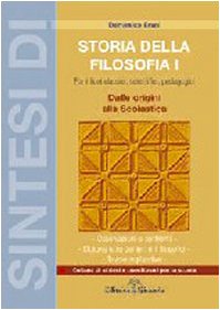  Sintesi di storia della filosofia. Dalle origini alla scolastica (Vol. 1)