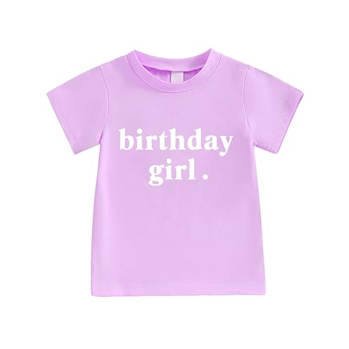 Image of Birthday Outfit Girl Toddler 3 Pcs Skirt Sets Birthday Girl Shirt and Tutu Skirt with Lace Ruffle Socks