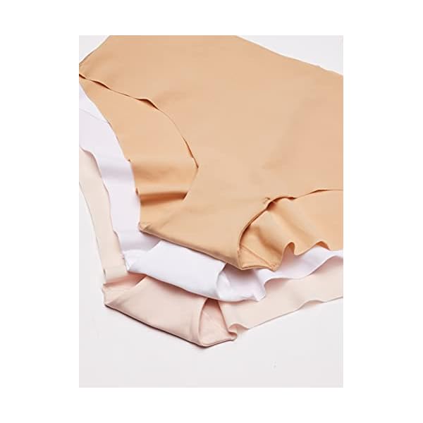 Calvin-Klein-Womens-Invisibles-Hipster-Multipack-Panty Calvin Klein Women's Invisibles Seamless Hipster Panties, 7 Pack, Black/White/Bare/Silverlock/Undertone/Subtle Bloom/Speakeasy, Medium