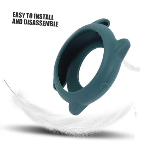 Funda de reloj de silicona antirrayaduras con acabado mate elegante 6