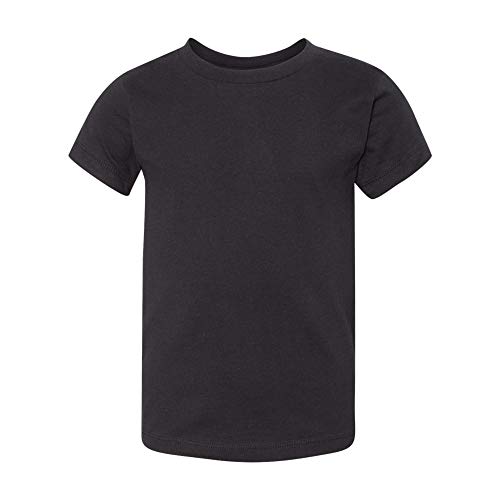 Bella Canvas Toddler Jersey Short-Sleeve T-Shirt 3T Black