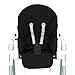 für Peg-Perego Hochstuhlbezüge für Siesta Zero3, Baoneo, Kosmic Jané für Baby, PU-Leder, weich, bequem, leicht und atmungsaktiv, Esszimmerstuhl-Sitz-Ersatze...