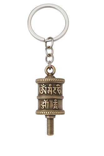 Image of Guardian Bell KeyChain Tibetan Key Chain Good Luck Key Chain
