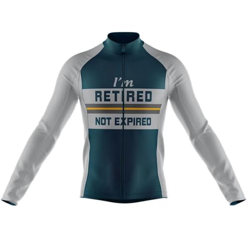 Men's Long Sleeve Cycling Jersey Style 10 XL
