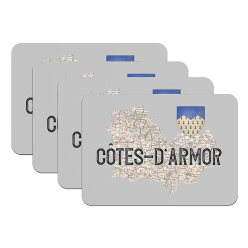 Set de table Côtes d'Armor caoutchouc antiderapant bretagne 39x28cm