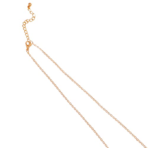 Image of SOHI Contemporary Necklace for Women and Girls, Necklace with Chain detailing for women, Statement jewellery, Fashion Jewellery for women, Imitation, ladies