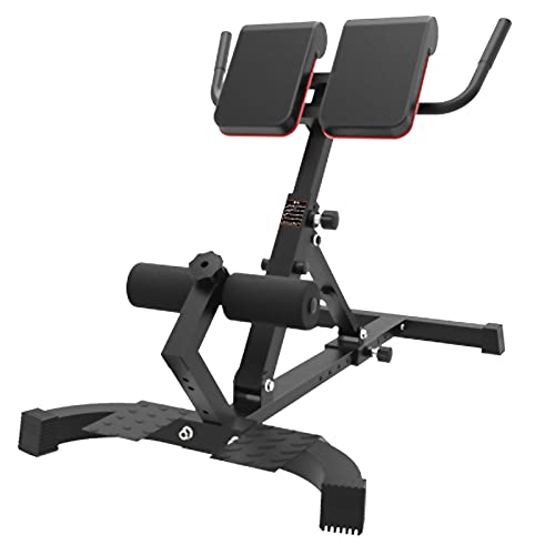 romeinse stoel Roman Stoel voor Commerciële Huisgymnastiek, Krachttraining Rugmachines met Maximaal Gewicht 120 Kg / 265 Lbs, Hoogte & Helling Verstelbaar - Image 4