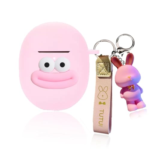 MEIKAWAKI �C���z���P�[�X Google Pixel Buds A-Series�p�P�[�X Google Pixel Buds 2�ی�J�o�[ �V���R�� ���� �L�[�`�F�[���t���n���� ���킢�� �J�[�g�D�[�� ����