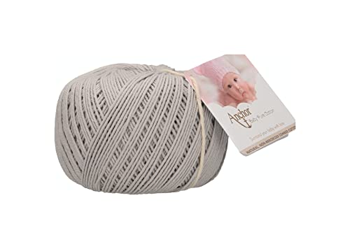 Anchor 4804000-00398 Crochet Yarn, 100% Cotton, 398, 165 m, 55 g, 165m