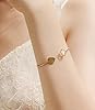 OZEL – Women’s Gold Cuff Bracelets – 18K Gold Plated Textured Bangles with Multi-Color Crystal & Rhinestone Accents – Layered Stacking Jewelry (White Opal, Free) #1