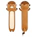 JEROKUMI Highland Cow Plush Pillow, 17inch Long Cow Body Pillow for Kids, Cute Plsuhies Soft Cuddly Pillow Toy for Boys Girls, Farm Plushie Birthday Gift