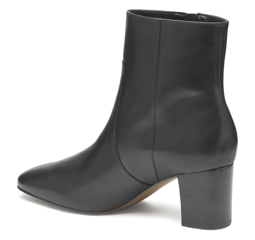 Johnston & Murphy Eleanor Size Zip Booties for Women – 2.25” Heel Boots for Women, Zipper Leather Boots2