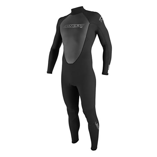 O'Neill Wetsuits Herren Neoprenanzug Reactor 3/2 mm Full Wetsuit, Black, M