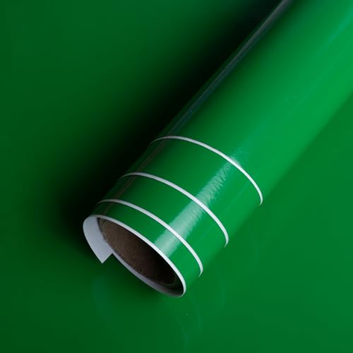 Image of Itsy Bitsy Vinyl Glossy Green 12inch X 2ft 1 Roll| for Home Kitchen Countertop, Cabinet Furniture, Oil Proof, Table Top, Wall, Car Wrap Sheet, Wallpaper, Waterproof Vehicle Sticker