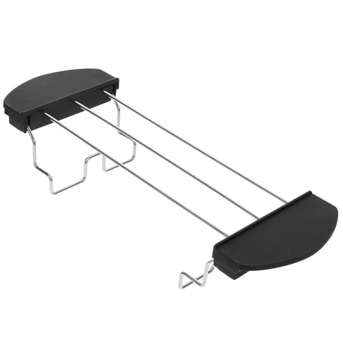 KAILIKETIY Rejilla Accesorio Adecuado y Apta para Lavavajillas de Acero Inoxidable Negra, Fácil de Limpiar para y Enfriar Pan para Tostadora Cocina