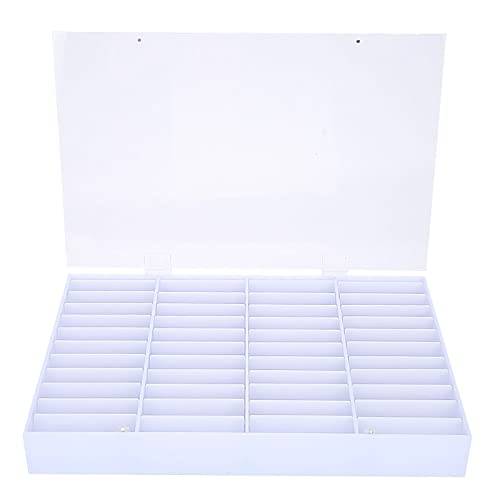 Nail Acrylic Organizers,Nail Acrylic Organizers And Storage, Nail Display Box Empty Nail Tips Storage Box Clear Nail Art Decoration Container Fake Nail Display Case Fake Nail Storage