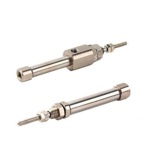 Cilindro neumático de doble acción CDJ2B6 mini con vástago simple de 6mm 5