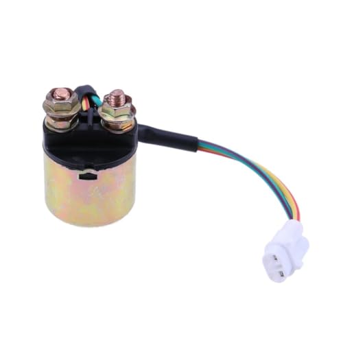 IPUDIS Motocicleta Relé Solenoide Relé De Solenoide De Arranque De Motocicleta para Motocicletas, Ciclomotores, Karts, ATV, Scooters De 125/150 CC, para para