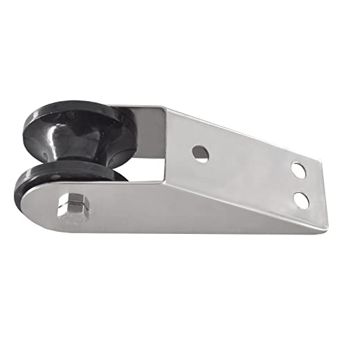 Jt-Hlm Boat Stainless Steel 160Mm Bow Anchor Roller Rubber Lift Roller Heavy Duty For Fixed Marine Yacht Docking #TOP3