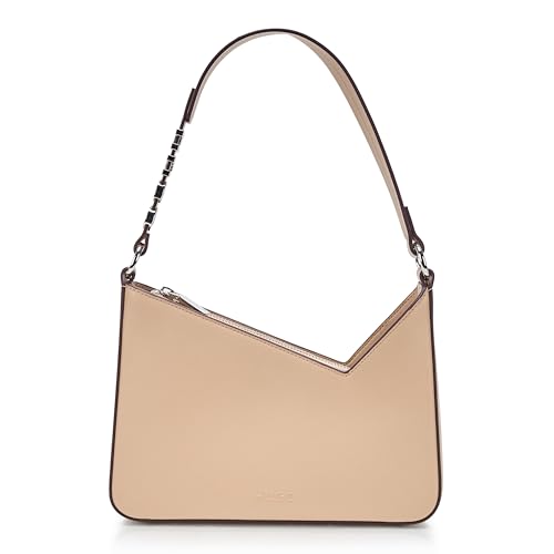 HUGO Mel Mini sac à bandoulière asymétrique petit sac à main noir tendance