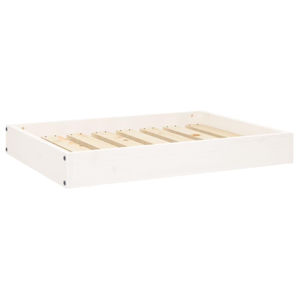 Canapé pour chien sans coussin en pin blanc pour aménager le salon