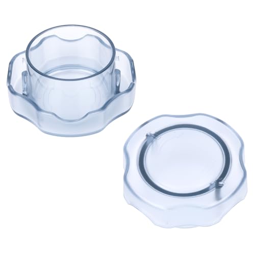 2stk Ersatzdeckelstopfen für Vitamix 64oz Advance Low-Profile-Behälter, Ersatzdeckel für Mixer Kompatibel mit Vitamix 7500-Serie, Pro 750-Modell, 300 Professional-Serie und Mehr