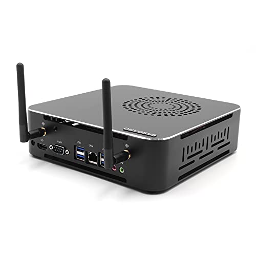 BASOARO Mini Gaming PC, Windows 11 Desktop PC, Mini PC der 11. Generation, Core i5 11400 Prozessor, 64G RAM 1TB SSD, Gigabit Ethernet, HDMI, COM Port, 4 USB 3.0, 4 USB 2.0, BT 5.1, WiFi